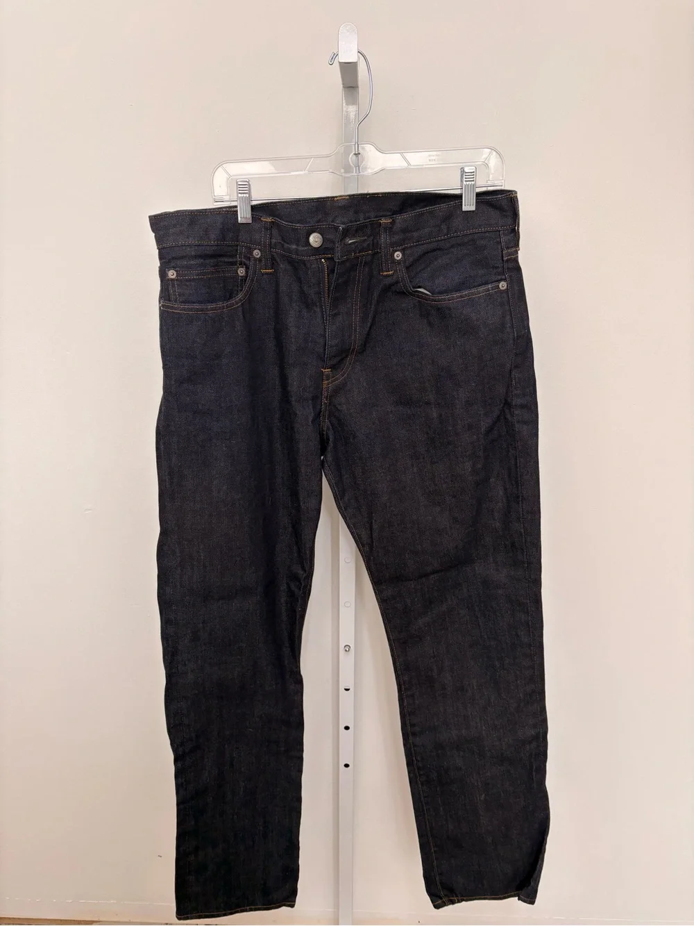 J. Crew Men's Dark Indigo Slim-Straight Jeans